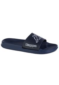 Klapki basenowe Kappa Krus. Kolor: niebieski. Materiał: syntetyk, materiał. Styl: sportowy
