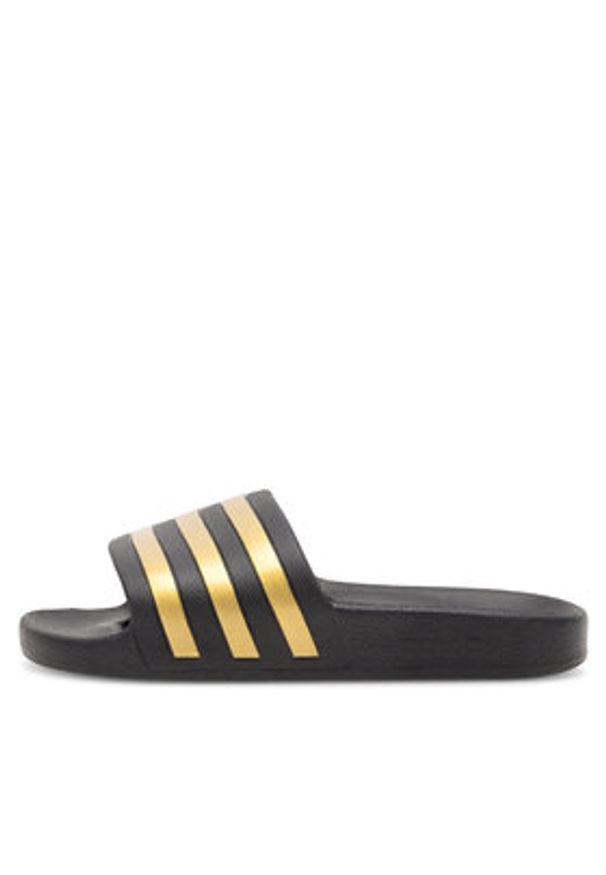 Adidas - adidas Klapki ADILETTE AQUA EG1758 Czarny. Kolor: czarny. Materiał: syntetyk