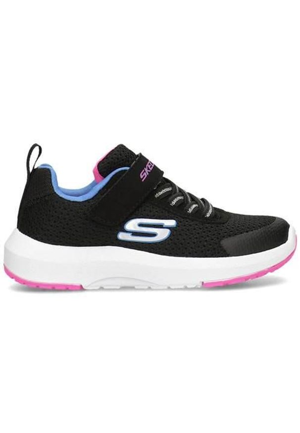 skechers - Buty do chodzenia dla dzieci Skechers Hop N Hike. Zapięcie: rzepy. Kolor: czarny. Materiał: materiał. Szerokość cholewki: normalna. Sport: turystyka piesza