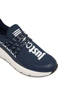Just Cavalli Sneakersy 80QA3SA0 ZSE69 Granatowy. Kolor: niebieski. Materiał: materiał #5