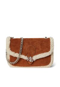 Lauren Ralph Lauren - Torebka LAUREN RALPH LAUREN. Kolor: brązowy