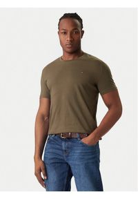 Tommy Jeans T-Shirt DM0DM21579 Kolorowy Regular Fit. Materiał: bawełna. Wzór: kolorowy #1