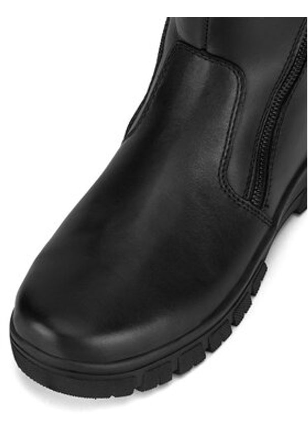 Remonte Botki D0E78-00 Czarny. Kolor: czarny. Materiał: skóra