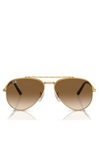 Ray-Ban Okulary przeciwsłoneczne New Aviator 0RB3625 001/51 Złoty. Kolor: złoty #4