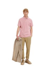 Tom Tailor Polo 1035564 Różowy Regular Fit. Typ kołnierza: polo. Kolor: różowy. Materiał: bawełna #4