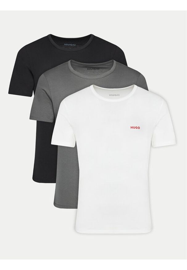 Hugo - HUGO Komplet t-shirtów 50532811 Kolorowy Regular Fit. Materiał: bawełna. Wzór: kolorowy