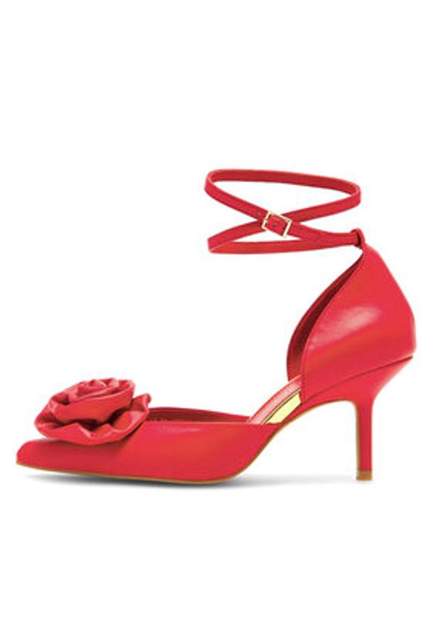 Eva Minge Szpilki ROSE-V1520-15 Czerwony. Kolor: czerwony. Materiał: skóra. Obcas: na szpilce