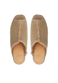 Castañer Espadryle Fatima/032 023489 Złoty. Kolor: złoty. Materiał: materiał