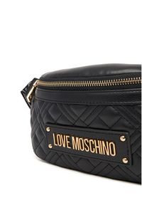 Love Moschino - LOVE MOSCHINO Saszetka nerka JC4003PP0NLA0000 Czarny. Kolor: czarny. Materiał: skóra #5