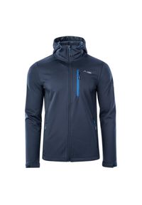 Elbrus - Kurtka Męska Ifaro Polartech Soft Shell. Kolor: niebieski. Materiał: softshell. Sport: turystyka piesza