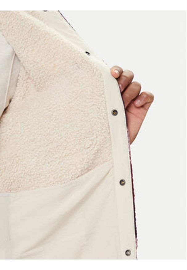 Tommy Jeans Kurtka przejściowa Check Teddy DM0DM22010 Kolorowy Regular Fit. Materiał: syntetyk. Wzór: kolorowy