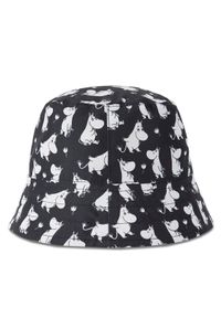 Reima Kapelusz Bucket Moomin Svalka 5300268A Czarny. Kolor: czarny. Materiał: syntetyk