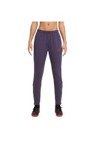 Nike - Damskie Spodnie Do Biegania Academy 21 DriFIT. Kolor: fioletowy. Sport: turystyka piesza