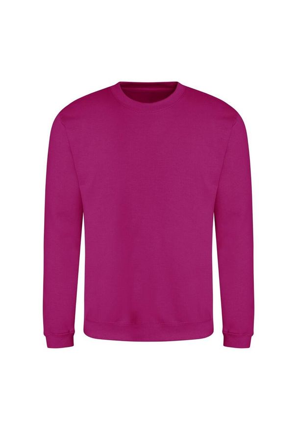AWDIS - Zwykła Bluza Unisex Dla Dorosłych. Kolor: różowy
