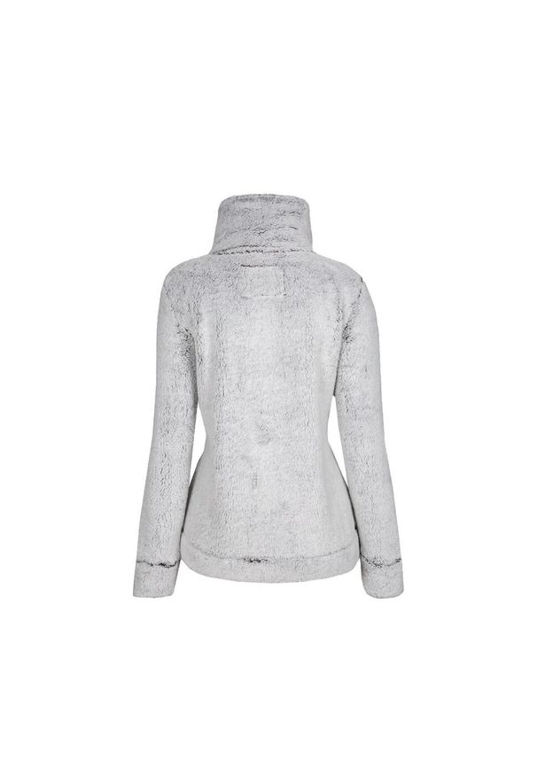 Aulp - Polar Bluza damska rozpinana AULP NORLIN z kołnierzem. Kolor: czarny. Materiał: polar