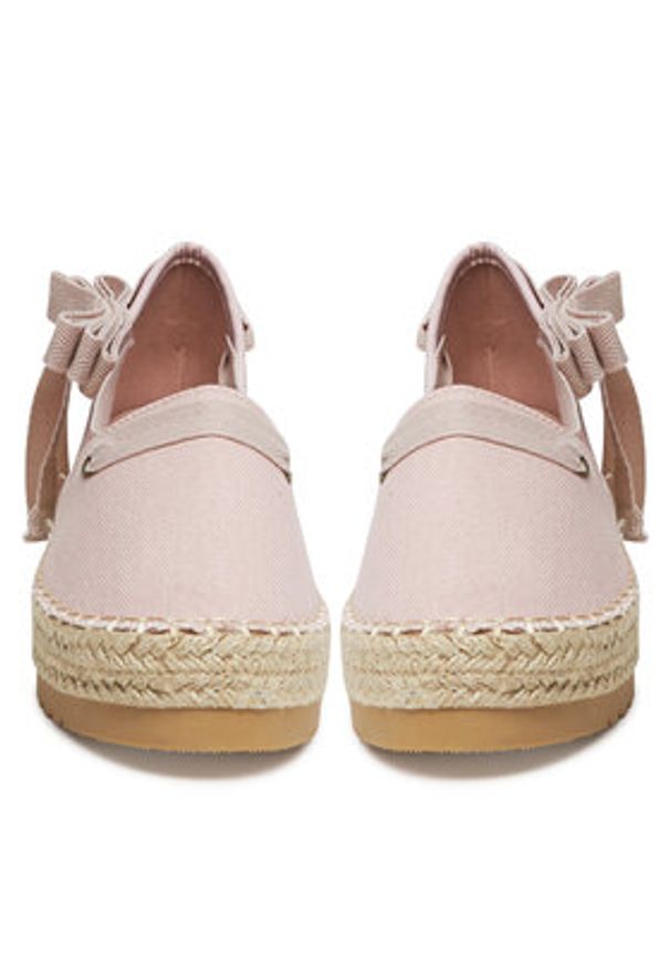 DeeZee Espadryle ZYLS093 Różowy. Kolor: różowy. Materiał: materiał