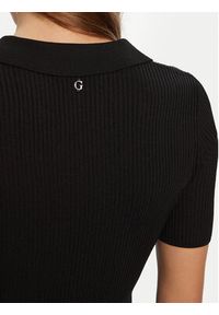 Guess Sukienka dzianinowa W5RK18 Z2U00 Czarny Regular Fit. Kolor: czarny. Materiał: wiskoza