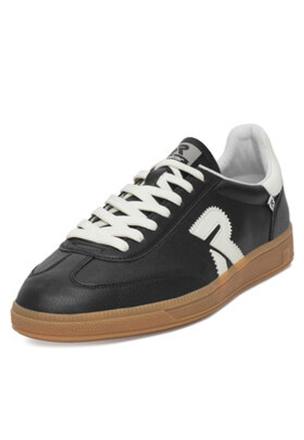 Rieker Revolution Lifestyle Sneakersy U2200-00 Czarny. Kolor: czarny. Materiał: skóra