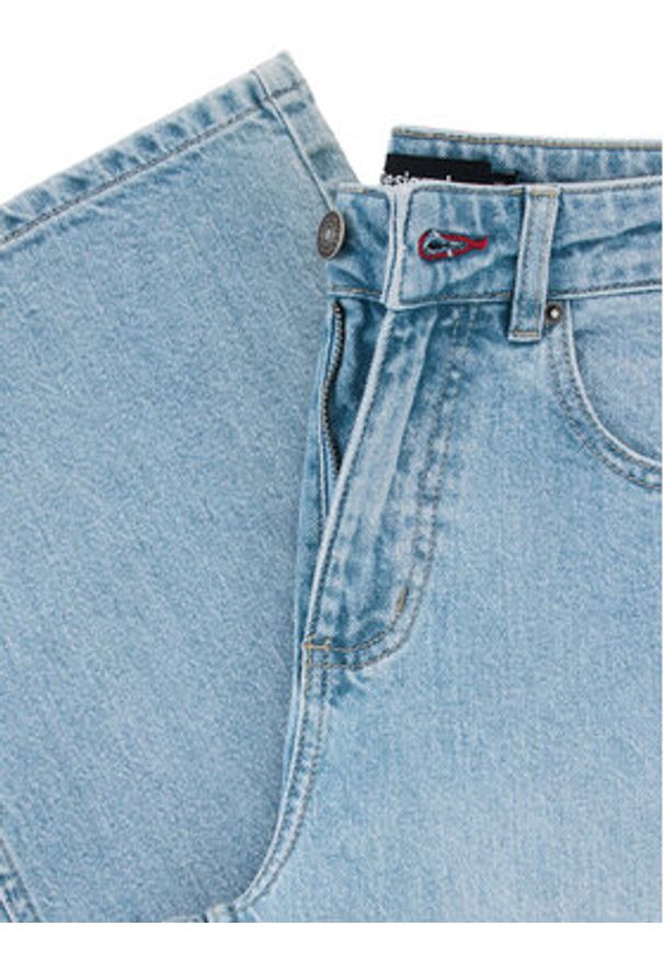 Desigual Jeansy Herry 26SWDD16 Niebieski Straight Fit. Kolor: niebieski