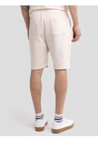 Big-Star - Szorty męskie dresowe kremowe Wladorsh 103/ Wlador 103. Kolor: kremowy. Materiał: dresówka. Wzór: nadruk, ze splotem. Sezon: lato. Styl: elegancki, klasyczny #6