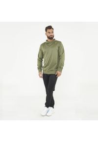 LEGEA - Komplet sportowy MUZO męski. Kolor: zielony. Materiał: dresówka. Sport: fitness #1