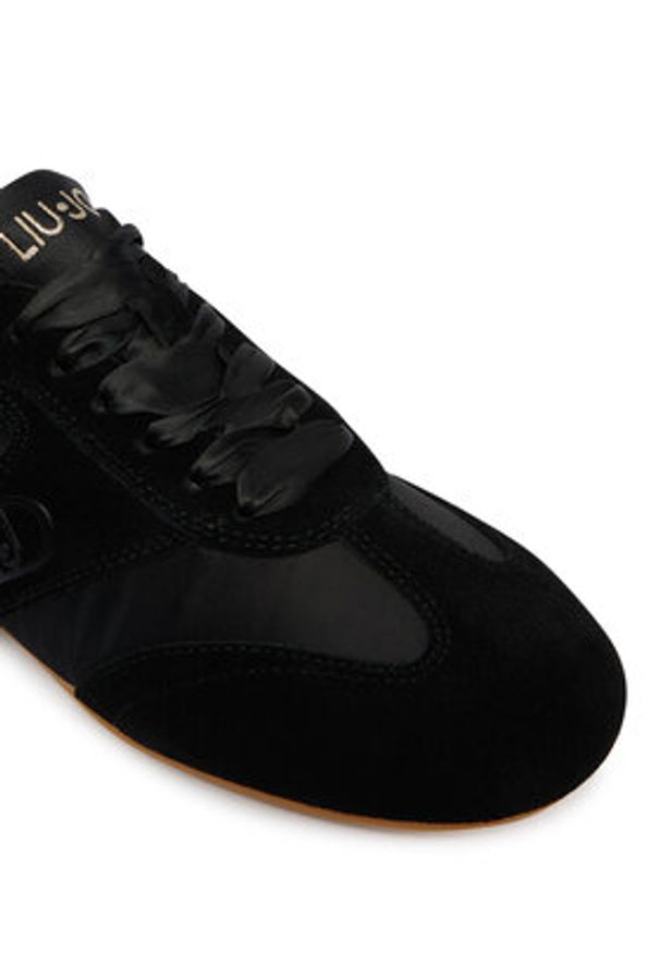 Liu Jo Sneakersy Darcey 01 BA6091 PX003 Czarny. Kolor: czarny. Materiał: zamsz, skóra
