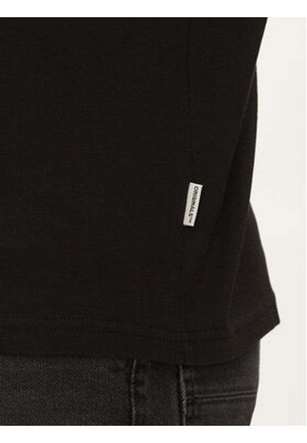 Jack & Jones - Jack&Jones T-Shirt Split Graphic 12273000 Czarny Regular Fit. Kolor: czarny. Materiał: bawełna
