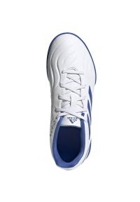 Adidas - Buty piłkarskie adidas Copa Sense.3 Tf Jr GW7402 białe białe. Zapięcie: sznurówki. Kolor: biały. Materiał: guma, syntetyk. Sport: piłka nożna