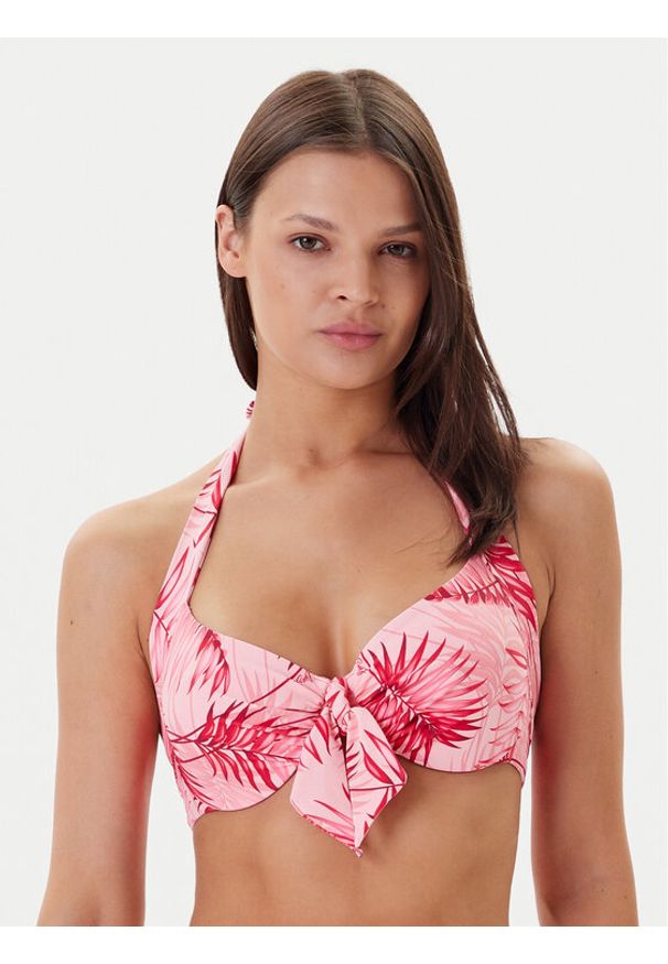 Liu Jo Beachwear Góra od bikini VA5191 J6448 Różowy. Kolor: różowy. Materiał: syntetyk