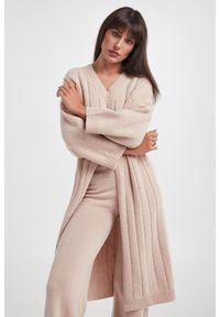 Sweter damski wełniany maxi PESERICO. Materiał: wełna #5