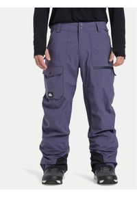 Quiksilver Spodnie snowboardowe Utility EQYTP03235 Granatowy Modern Fit. Kolor: niebieski. Materiał: syntetyk. Sport: snowboard #1