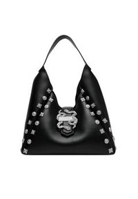 Just Cavalli Torebka 80RA4BA6 Czarny. Kolor: czarny. Materiał: skórzane #7