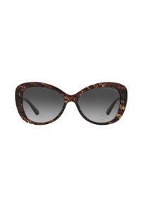 Michael Kors Okulary przeciwsłoneczne damskie kolor brązowy. Kształt: owalne. Kolor: brązowy #2