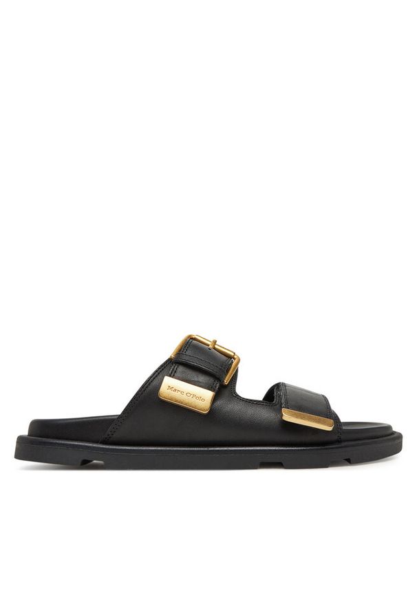 Klapki Marc O'Polo. Kolor: czarny