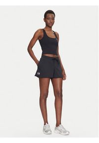 Under Armour Szorty sportowe Rival 1389657 Czarny Regular Fit. Kolor: czarny. Materiał: bawełna #5
