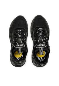 Buffalo Sneakersy Triplet Hollow BN16307471 Czarny. Kolor: czarny. Materiał: skóra