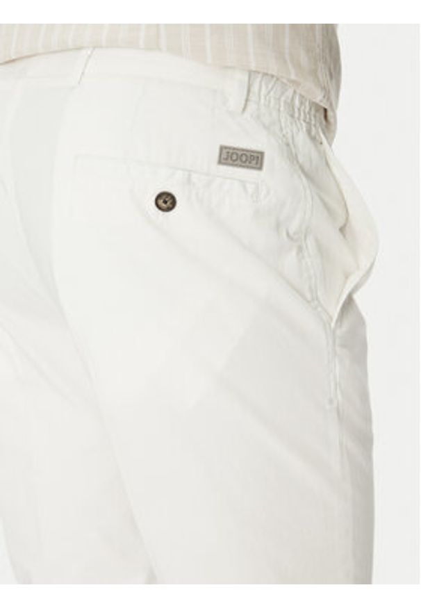 JOOP! Chinosy 17 JT-79Sake-D 30045898 Beżowy Slim Fit. Kolor: beżowy. Materiał: bawełna