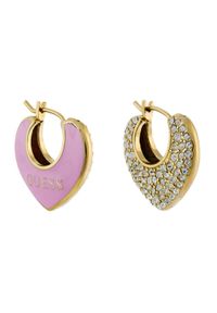 Guess Kolczyki JUBE05206JW Złoty. Materiał: metalowe. Kolor: złoty #1