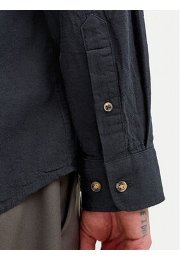 Jack & Jones Koszula Summer 12289184 Czarny Regular Fit. Kolor: czarny. Materiał: bawełna