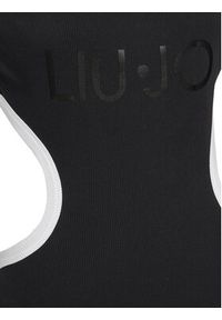 Liu Jo Sukienka letnia VA5043 J4822 Czarny Regular Fit. Kolor: czarny. Materiał: bawełna. Sezon: lato #4