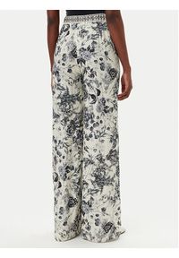 SIMONA CORSELLINI - Simona Corsellini Spodnie materiałowe P25CPPA00201 Kolorowy Regular Fit. Materiał: wiskoza. Wzór: kolorowy #4