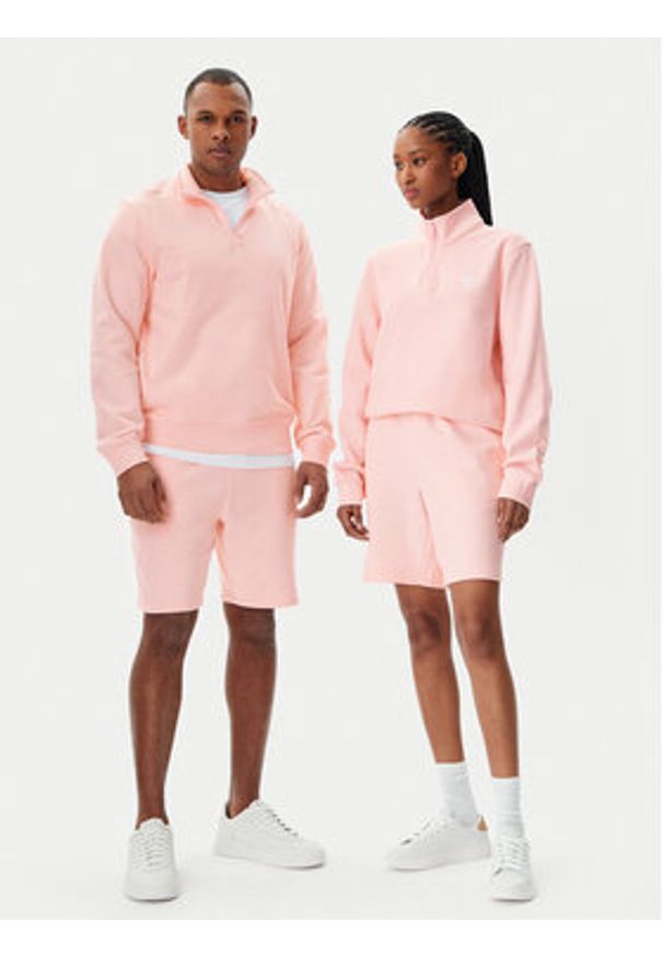 Lacoste Szorty sportowe Unisex GH0990 Różowy Regular Fit. Kolor: różowy. Materiał: bawełna