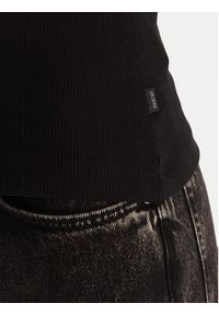 Guess Jeans Top W6RP20 KA0H1 Czarny Slim Fit. Kolor: czarny. Materiał: bawełna #3