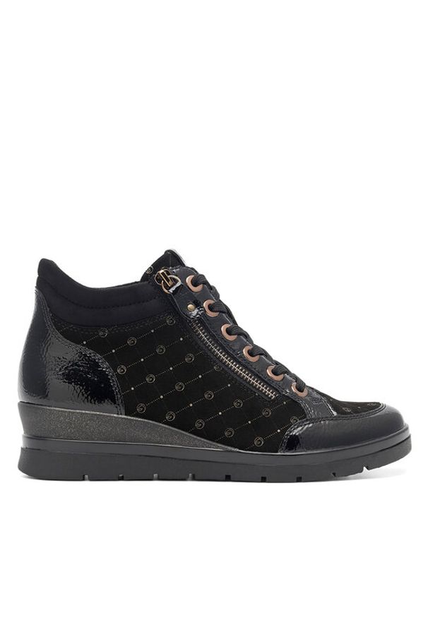Remonte Sneakersy R0773-04 Czarny. Kolor: czarny. Materiał: skóra