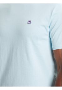 United Colors of Benetton - United Colors Of Benetton T-Shirt 3MI5J1AF7 Błękitny Regular Fit. Kolor: niebieski. Materiał: bawełna