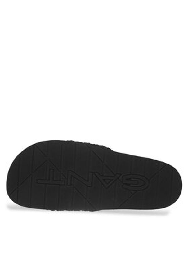 GANT - Gant Klapki 30508937 Czarny. Kolor: czarny. Materiał: materiał