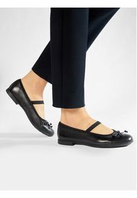 Geox Baleriny J Plie' B J3455B 00043 C9997 D Czarny. Kolor: czarny. Materiał: skóra #3