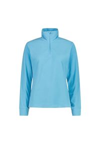 Bluza damska CMP. Kolor: niebieski. Materiał: polar. Sport: turystyka piesza #1