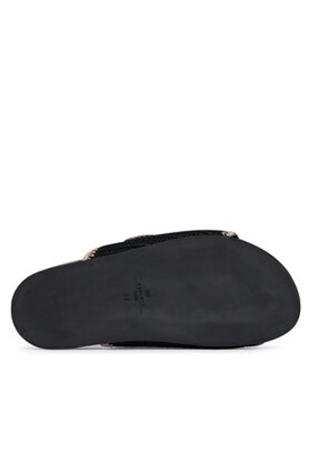 Weekend Max Mara Klapki 2615521055600 Czarny. Kolor: czarny. Materiał: materiał