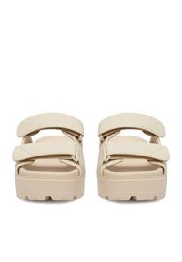 DeeZee Klapki CEO-R25SS09248 Écru. Kolor: kremowy. Materiał: skóra #5